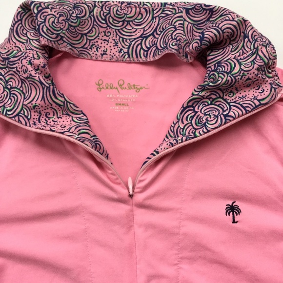 Lilly Pulitzer Frances Half zip Athletic pullover - Picture 2 of 4